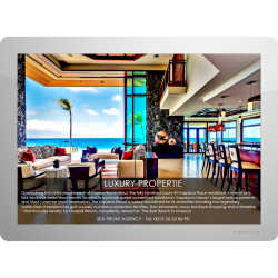 Dwustronna rama podświetlana  VM TWO